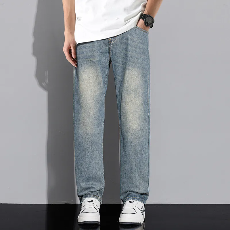 FASTFISH Jeans Unisex Blue-2