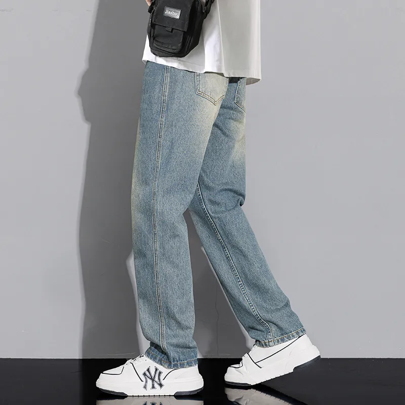 FASTFISH Jeans Unisex Blue-4