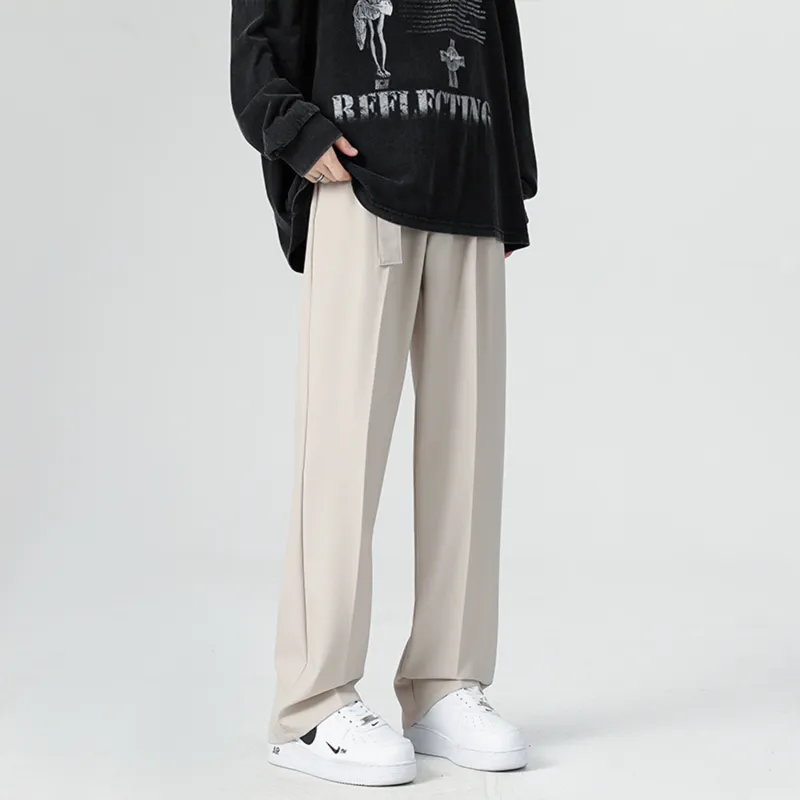 FASTFISH Suit Trouser Unisex Black-7