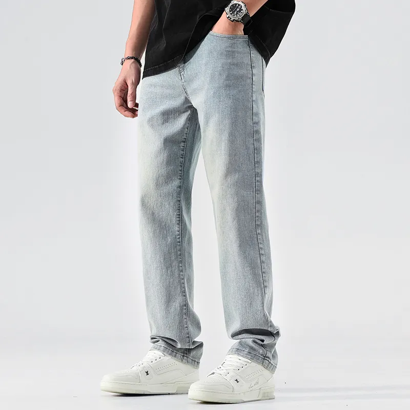 FASTFISH Jeans Unisex Blue-5