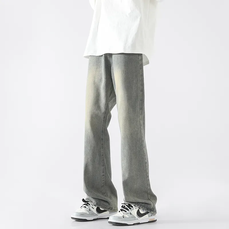 FASTFISH Jeans Unisex Yellow Mud-2