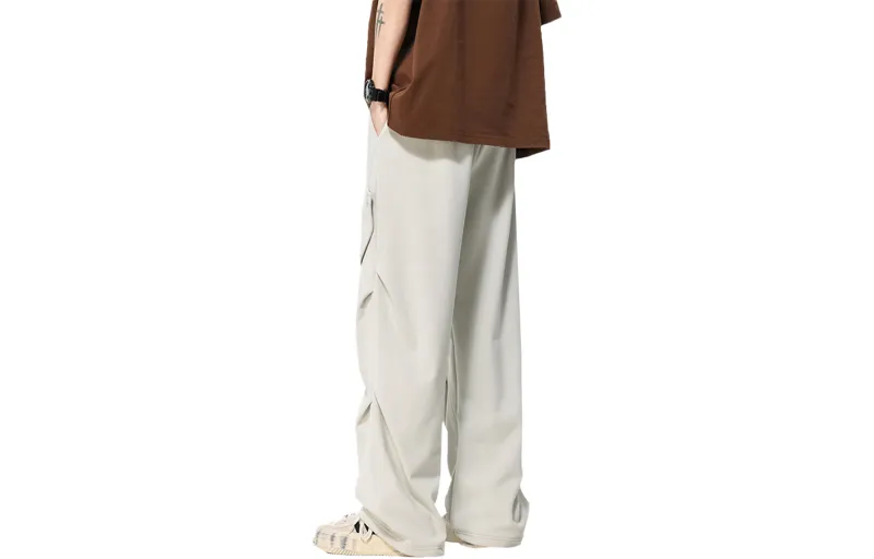 FASTFISH Casual Pants Unisex White-1
