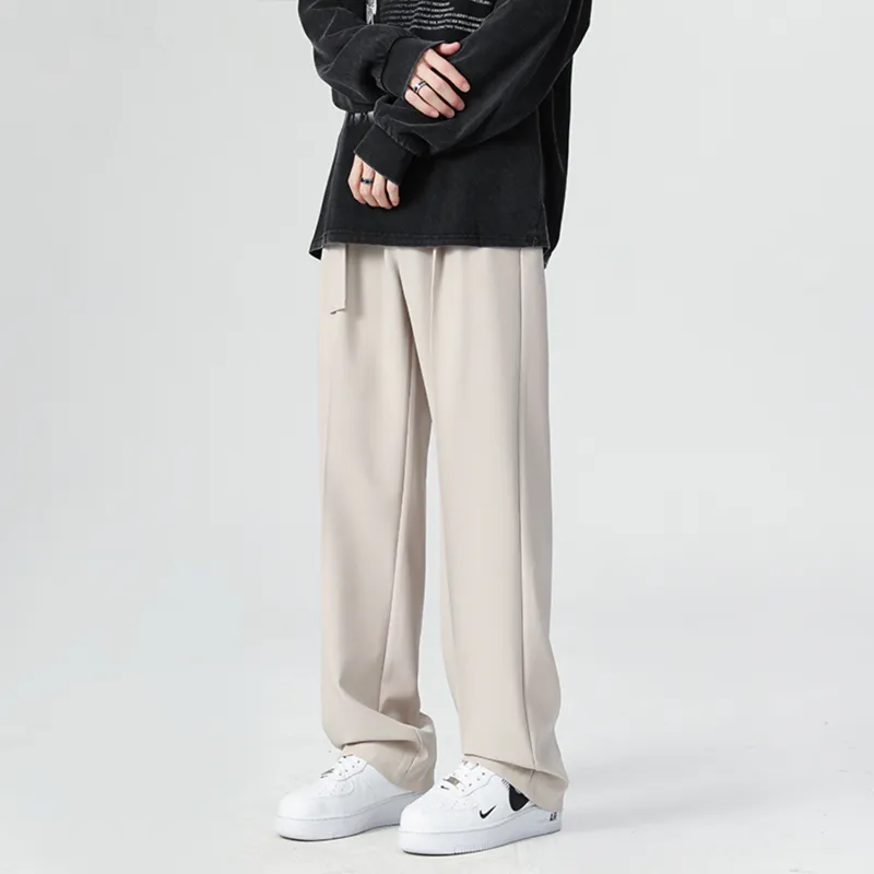 FASTFISH Suit Trouser Unisex Black-8