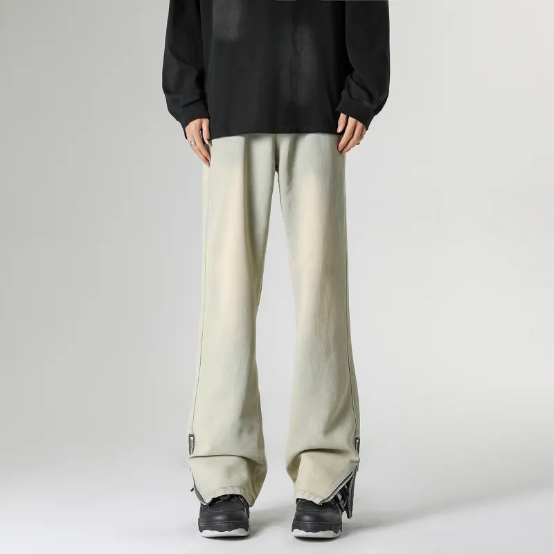 FASTFISH Jeans Unisex Yellow Mud-4