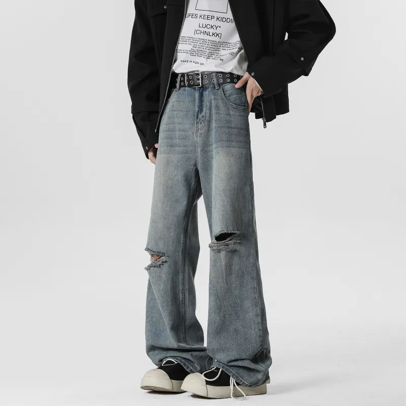 FASTFISH Jeans Unisex Vintage Blue-2