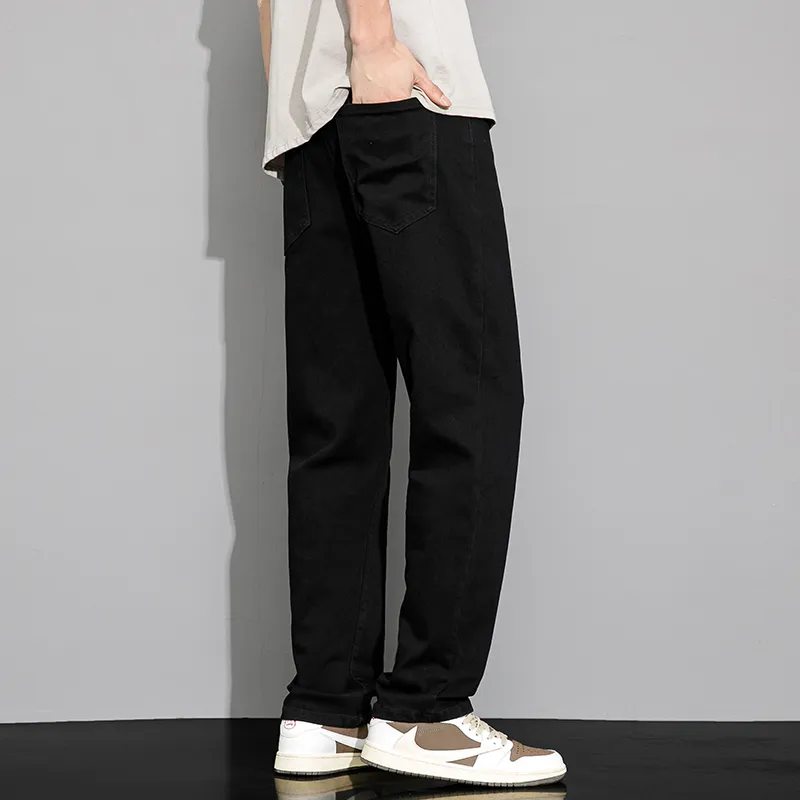 FASTFISH Jeans Unisex Black-4