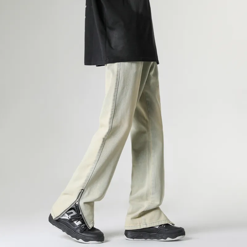 FASTFISH Jeans Unisex Yellow Mud-2