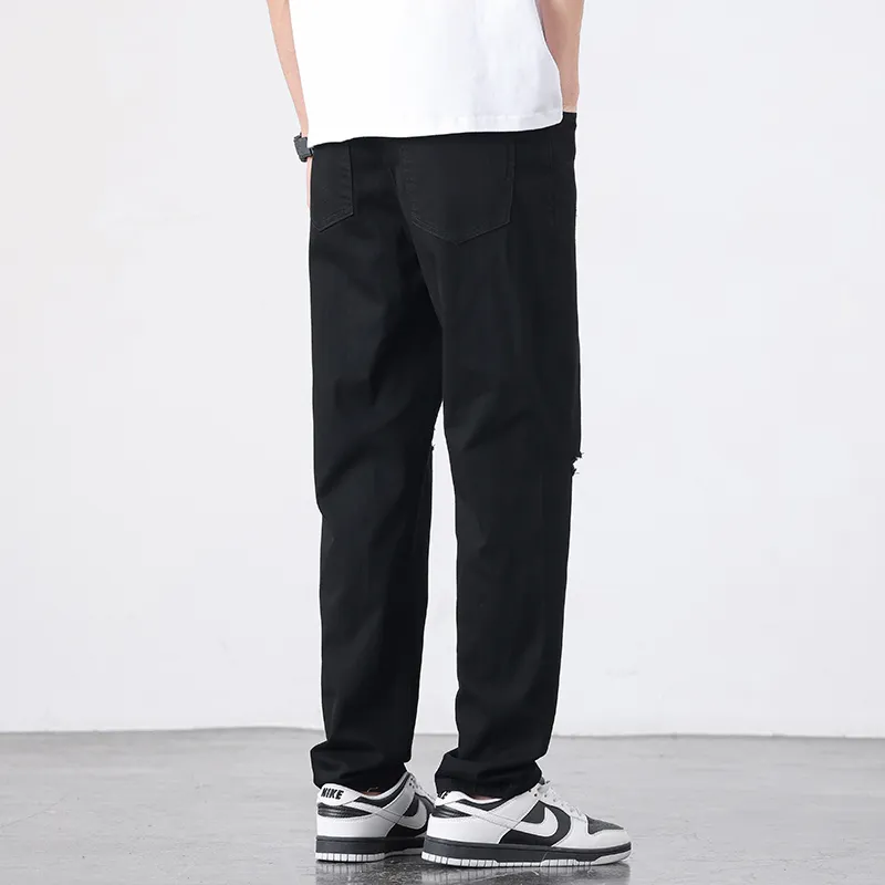 FASTFISH Jeans Unisex Black-3
