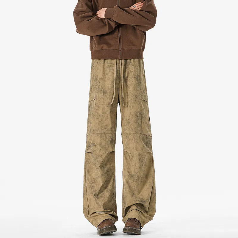 FASTFISH Casual Pants Unisex Black-10
