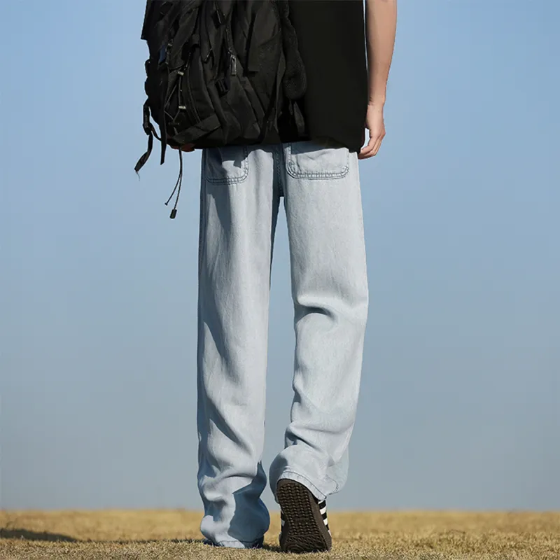 FASTFISH Jeans Unisex Light Blue-3