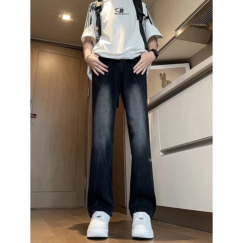 FASTFISH Jeans Unisex Black-2