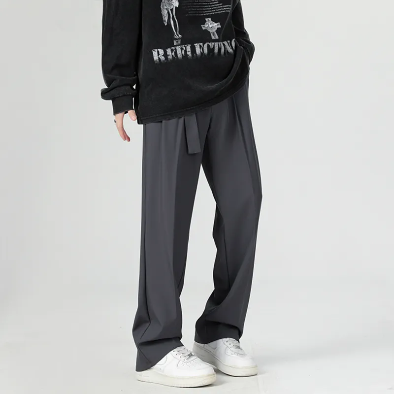 FASTFISH Suit Trouser Unisex Black-13