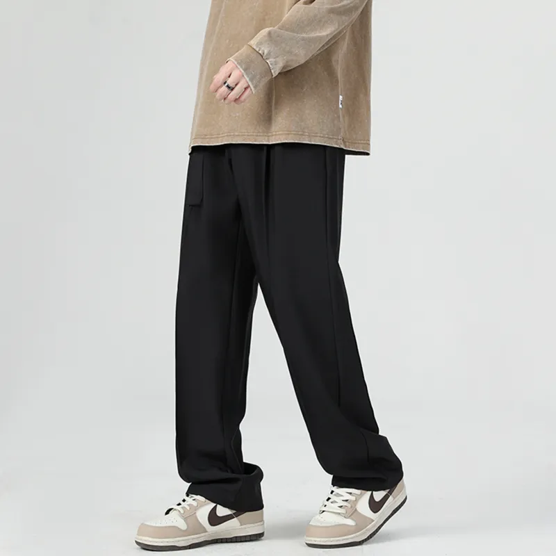 FASTFISH Suit Trouser Unisex Black-4