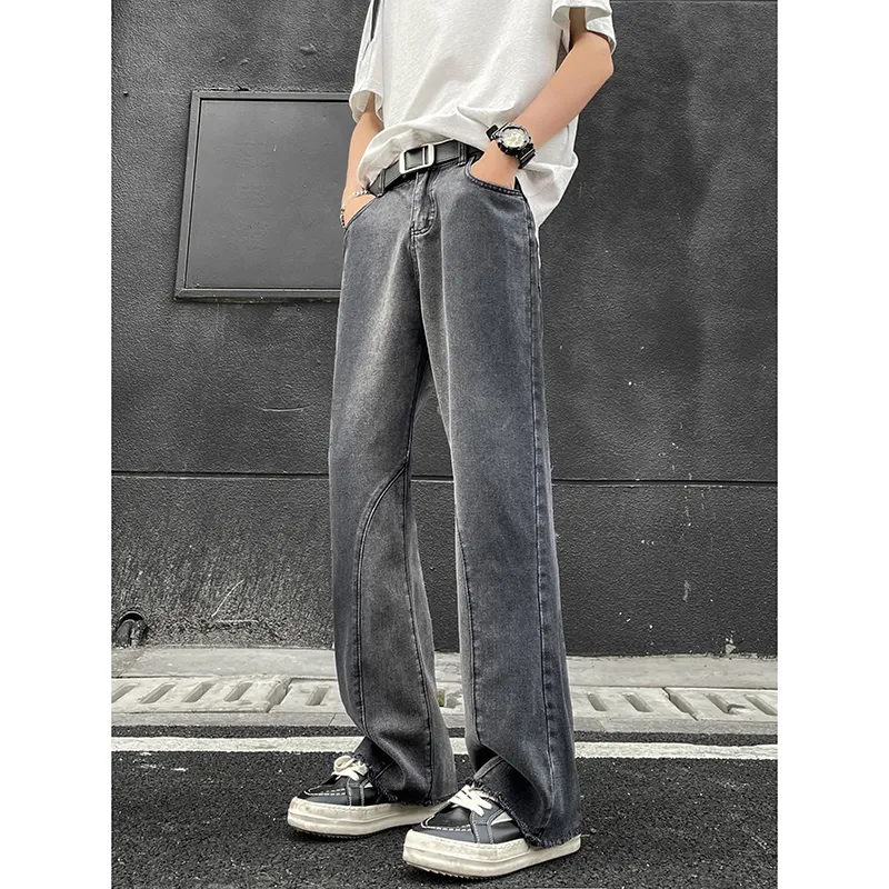 FASTFISH Jeans Unisex Black-4