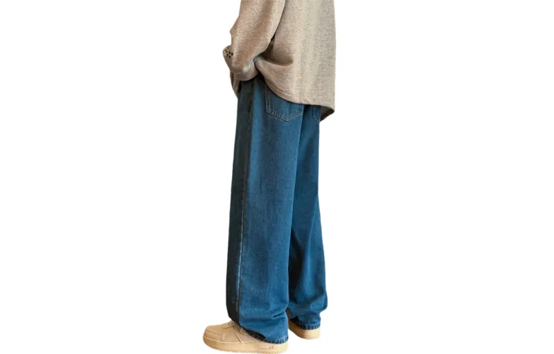 FASTFISH Jeans Unisex Dark Blue-1