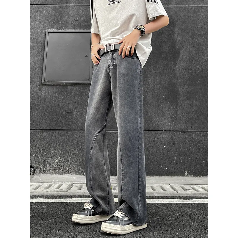 FASTFISH Jeans Unisex Black-3
