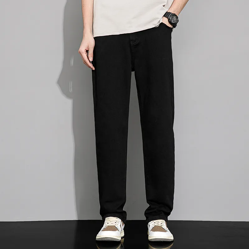 FASTFISH Jeans Unisex Black-5