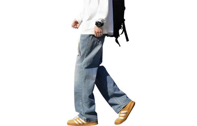 FASTFISH Jeans Unisex Vintage Blue-22