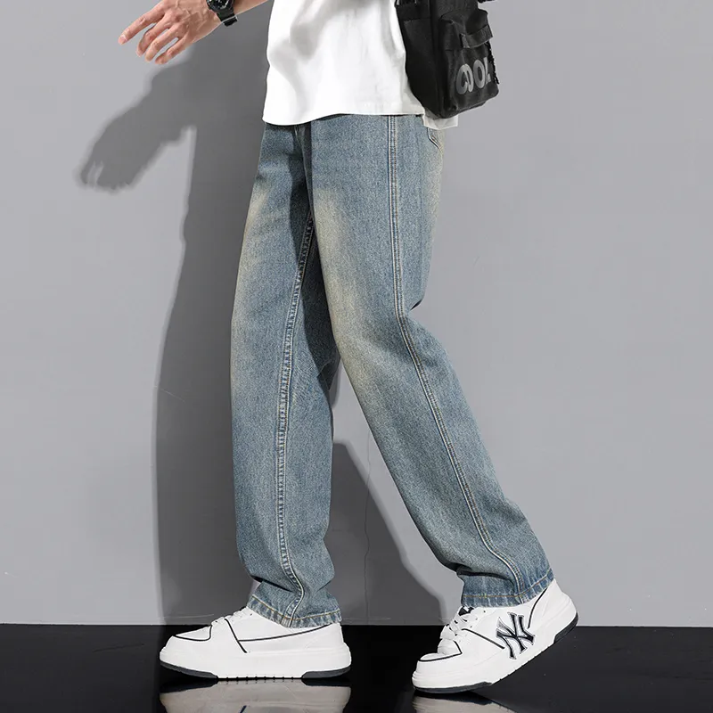 FASTFISH Jeans Unisex Blue-3