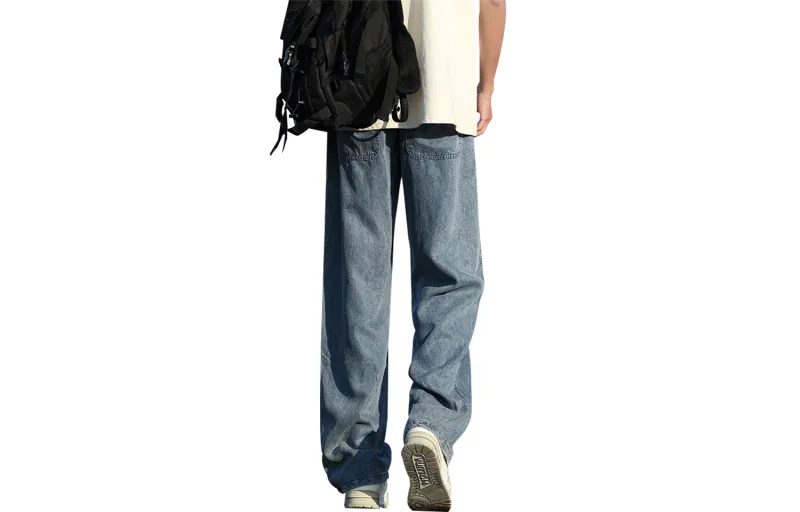 FASTFISH Jeans Unisex Light Blue-8