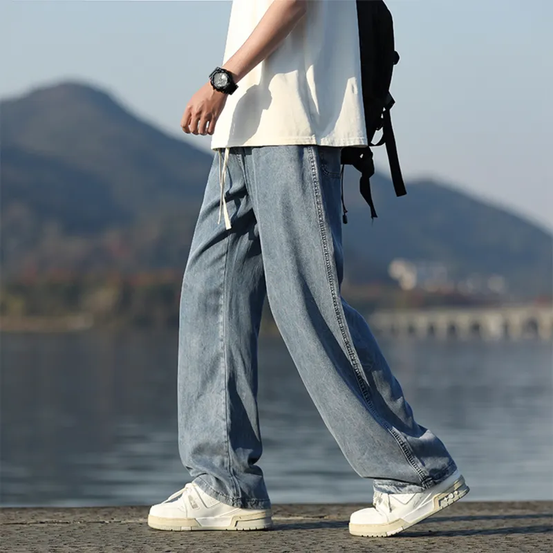 FASTFISH Jeans Unisex Light Blue-11