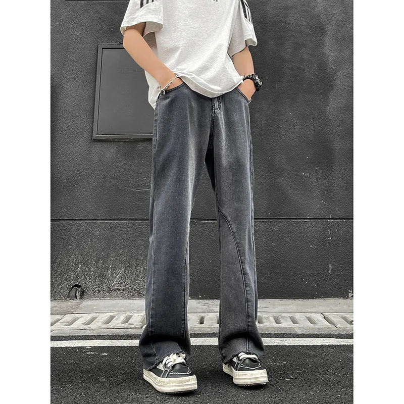 FASTFISH Jeans Unisex Black-5