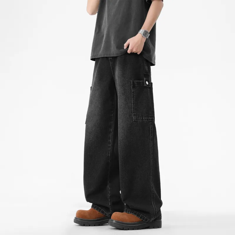 FASTFISH Jeans Unisex Vintage Blue-20