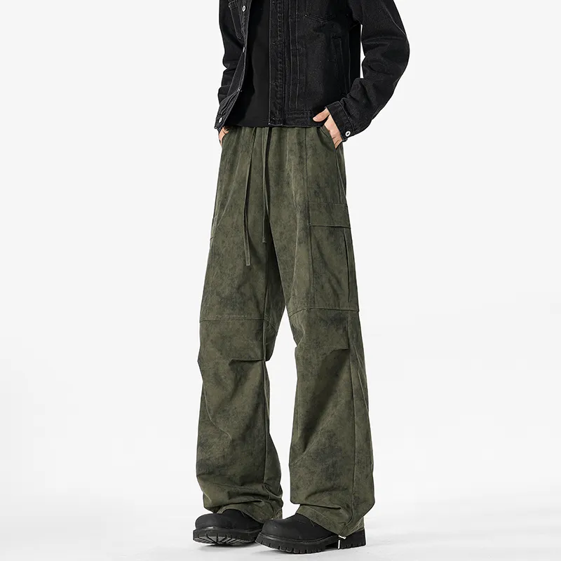 FASTFISH Casual Pants Unisex Black-20