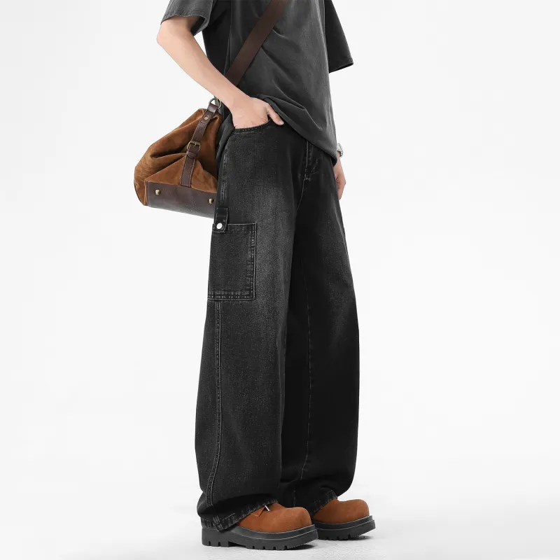 FASTFISH Jeans Unisex Vintage Blue-17