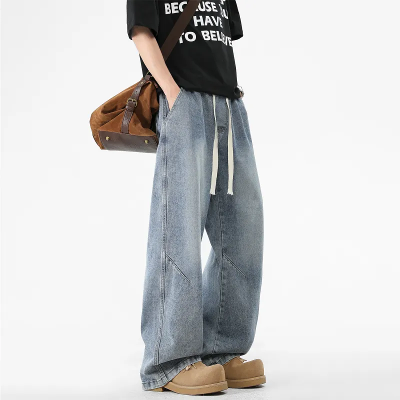 FASTFISH Jeans Unisex Vintage Blue-2