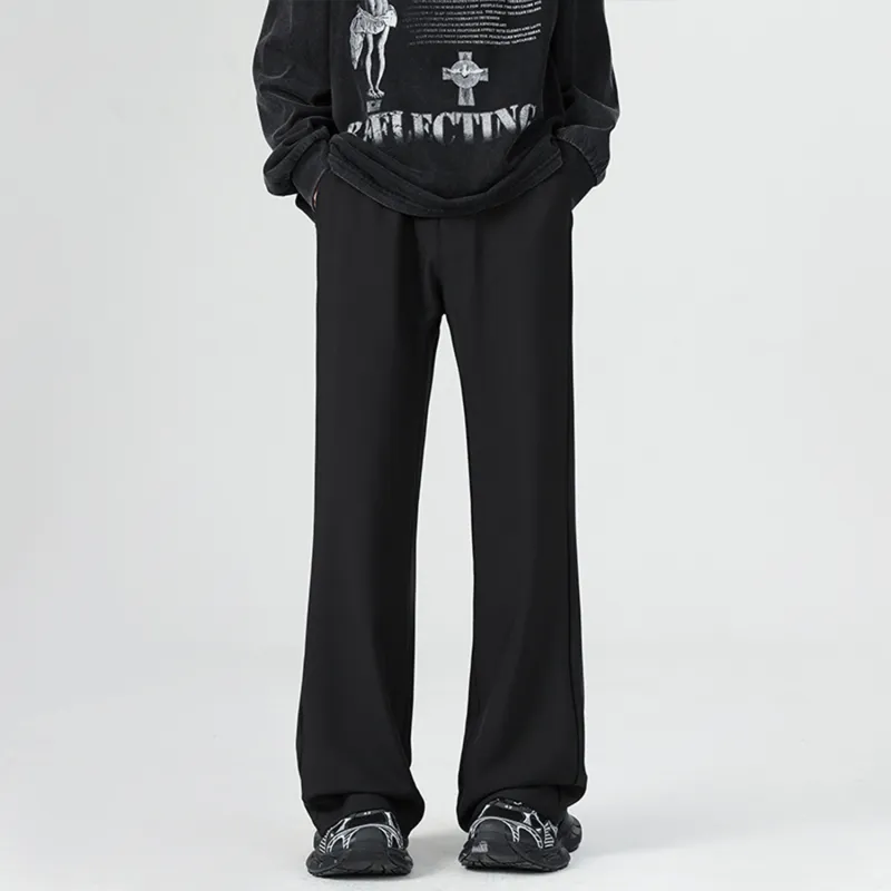 FASTFISH Suit Trouser Unisex Black-4