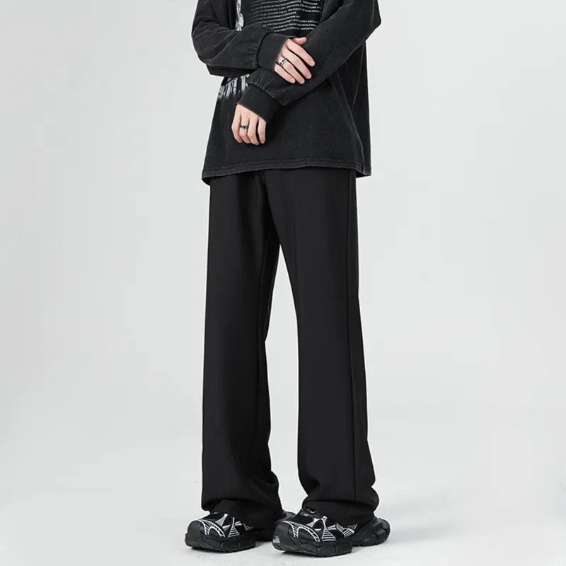 FASTFISH Suit Trouser Unisex Black-2