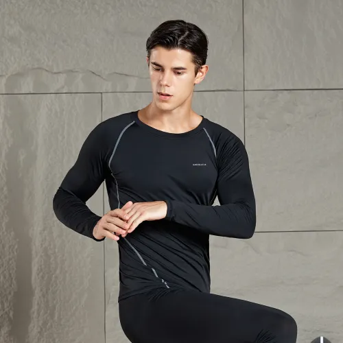 MESUCA Workout Clothing Men's Black