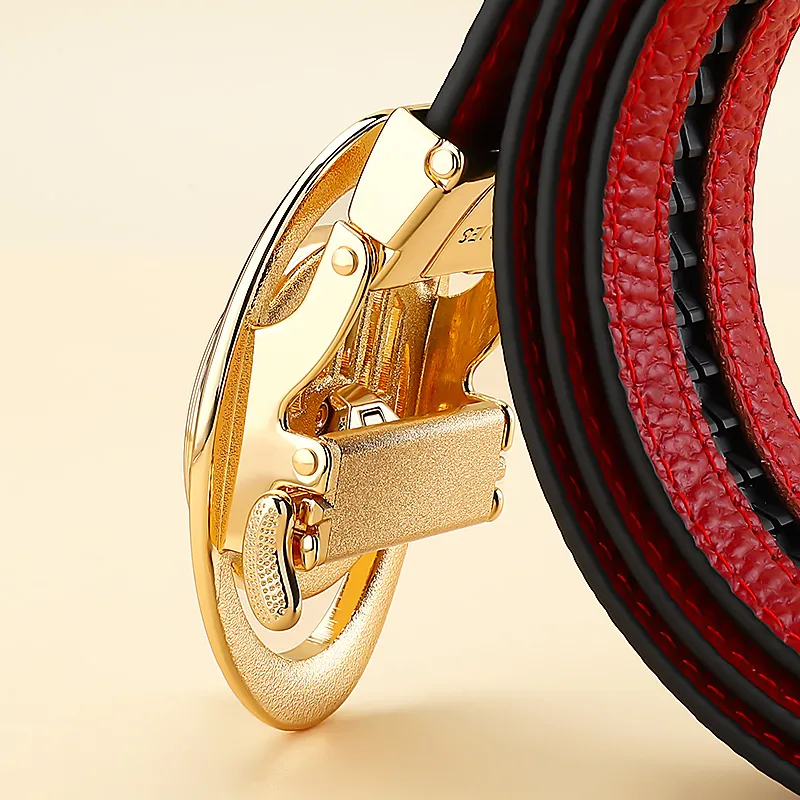 MILLIE'S Top Grain Cow Leather Belts Men's Width 3.5cm-4