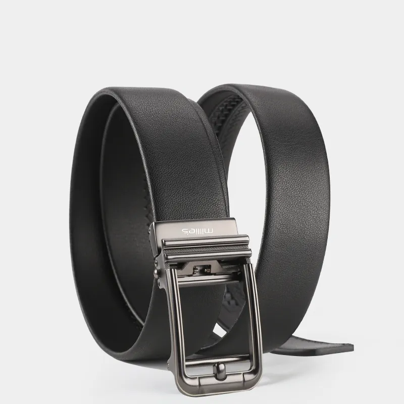 MILLIE'S Cow Split Leather Leather Belts Men's Width  3.5cm-1