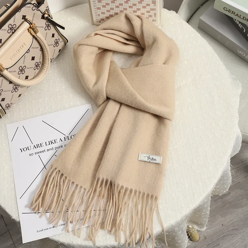 MILLIE'S Wool Knit Scarves Unisex Multiple Colors-1