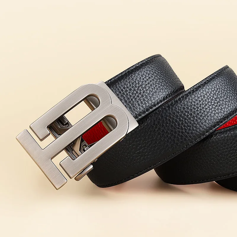 MILLIE'S Cow Leather Belts Men's Width  3.5cm-3