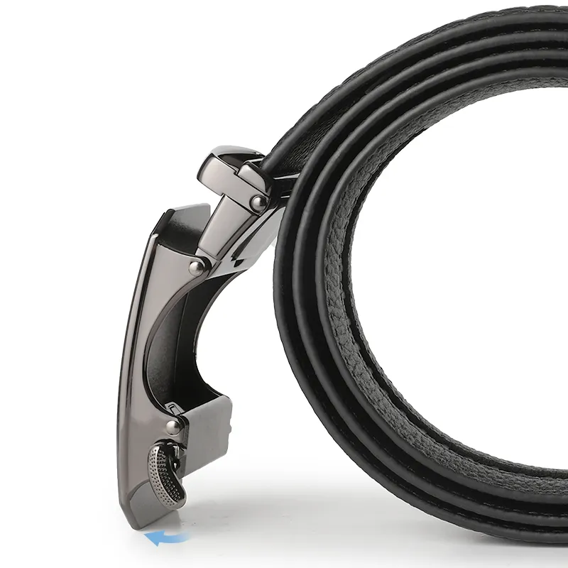 MILLIE'S Top Grain Cow Leather Leather Belts Men's Width  3.5cm-1
