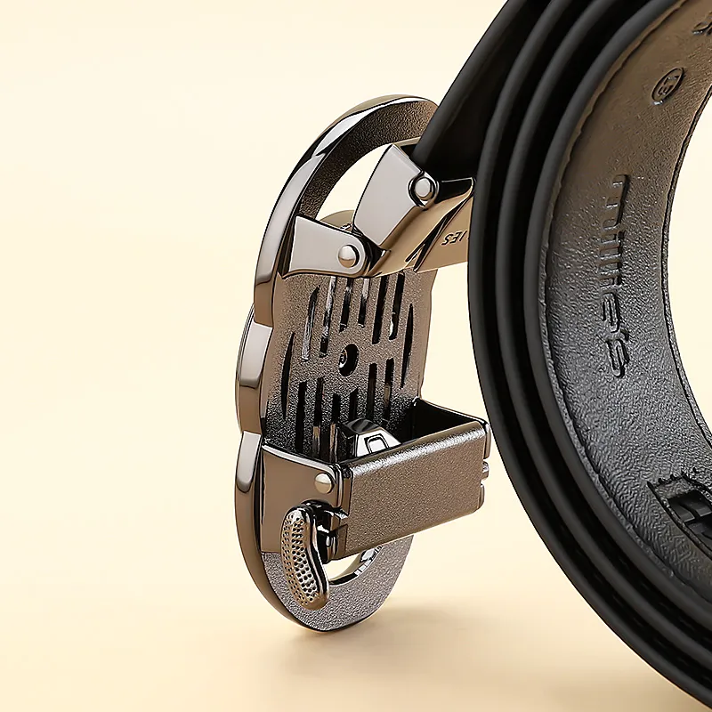 MILLIE'S Cow Split Leather Belts Men's Width  3.5cm-5