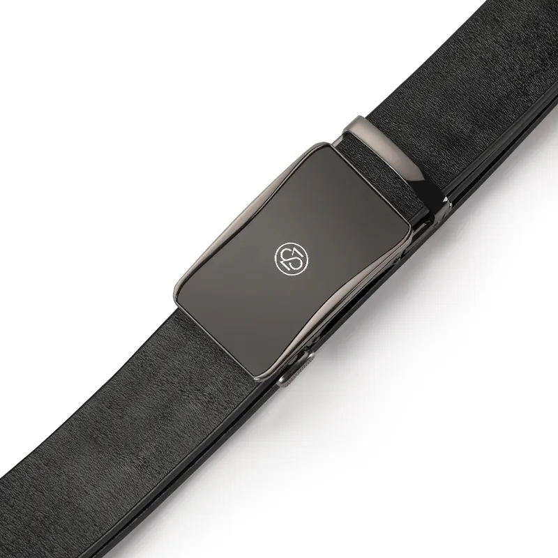 MILLIE'S Zinc Alloy Leather Belts Men's Width  3.5cm-1