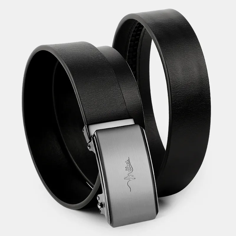 MILLIE'S Top Grain Cow Leather Leather Belts Men's Width  3.5cm-4