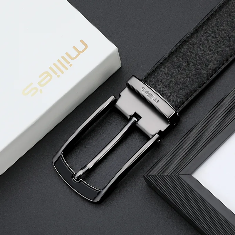 MILLIE'S Cow Split Leather Leather Belts Men's Width  3.5cm-6