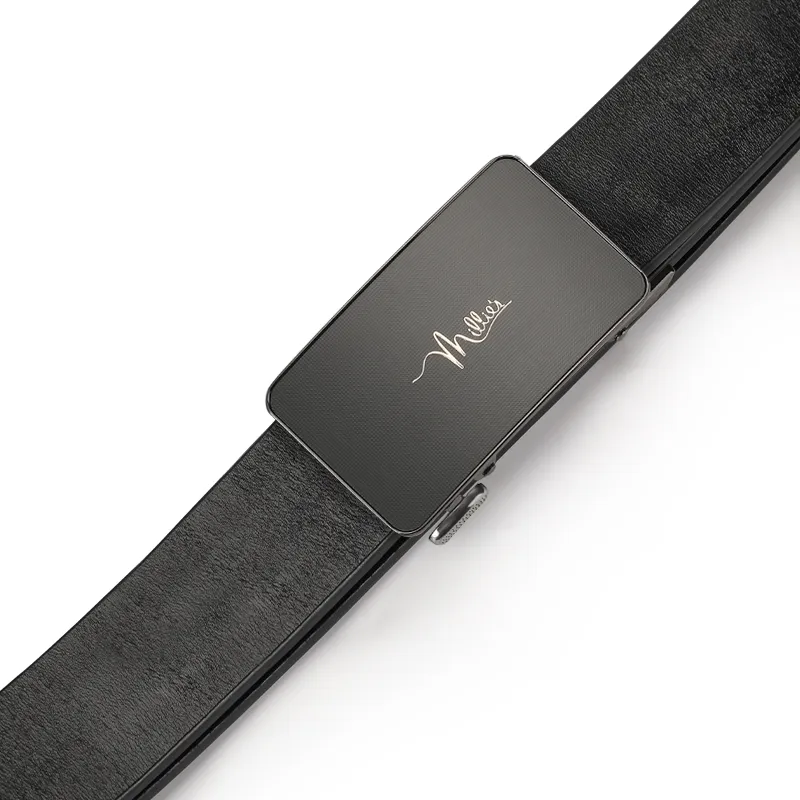 MILLIE'S Zinc Alloy Leather Belts Men's Width 3.5cm-1