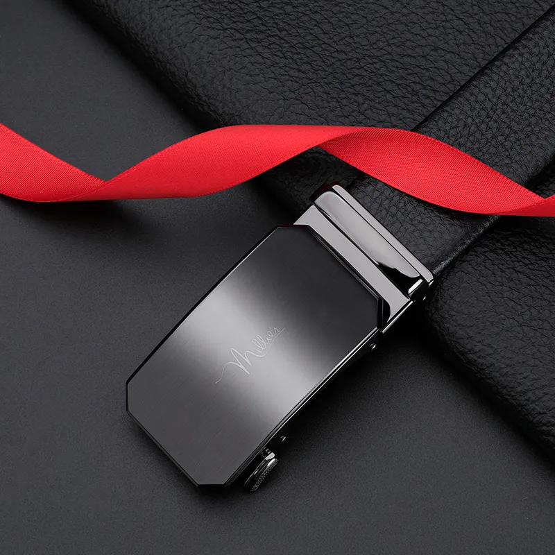 MILLIE'S Cow Leather Top Grain Cow Leather Leather Belts Men Width  3.5cm-4
