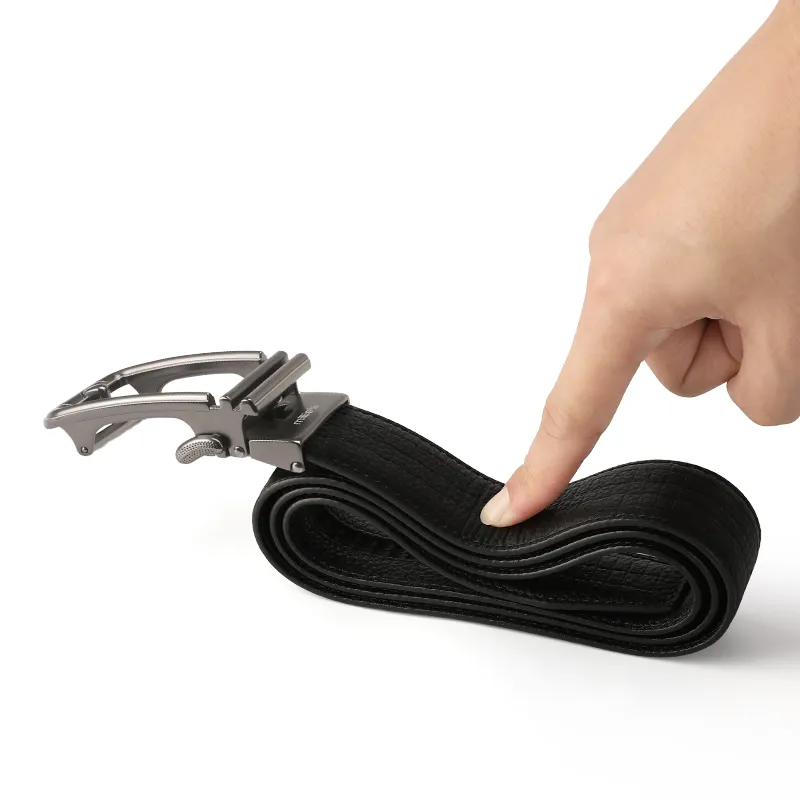 MILLIE'S Top Grain Cow Leather Leather Belts Men's Width  3.5cm-4