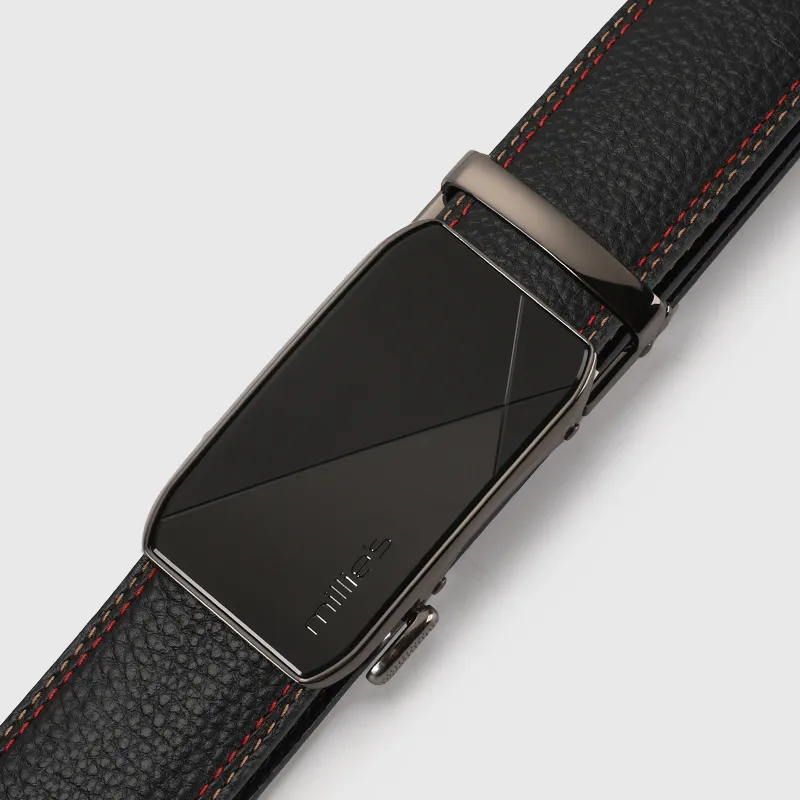 MILLIE'S Top Grain Cow Leather Leather Belts Men's Width  3.5cm-1