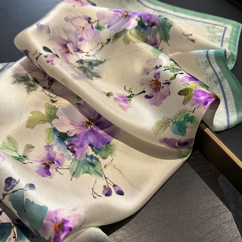 MILLIE'S Mulberry Silk Scarves Women's-7