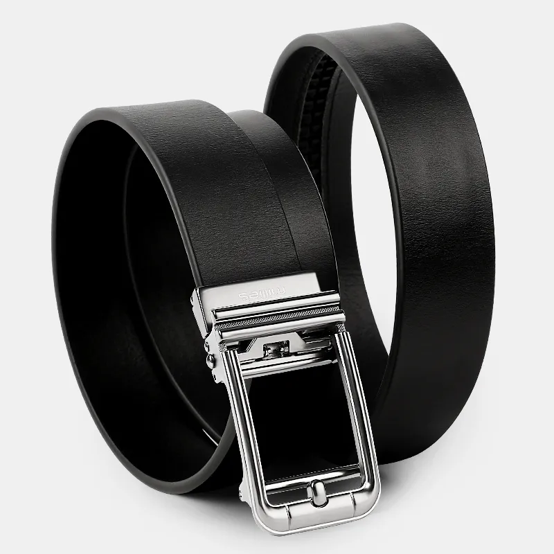 MILLIE'S Top Grain Cow Leather Leather Belts Men's Width  3.5cm-4