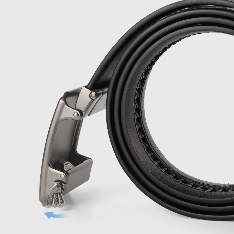 MILLIE'S Cow Split Leather Leather Belts Men's Width  3.5cm-1