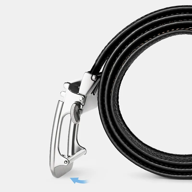 MILLIE'S Cow Leather Belts Men's Width 3.5cm-2